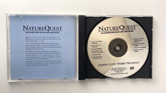 Andrew Lloyd Webber Naturally CD 1995 NatureQuest Relaxation Instrumental