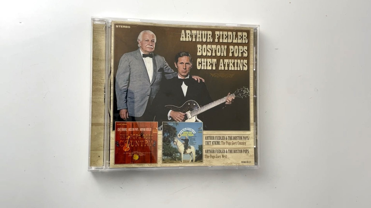Arthur Fiedler Boston Pops Chet Atkins The Pops Goes Country CD 2013 RCA