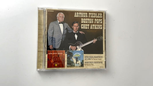 Arthur Fiedler Boston Pops Chet Atkins The Pops Goes Country CD 2013 RCA