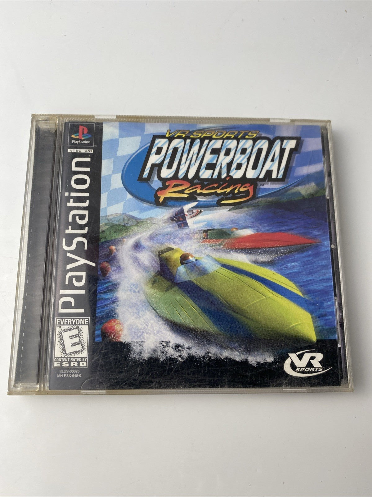 Sony PlayStation 1 (PS1)- VR Sports Powerboat Racing: CIB W/Ref Card, Tested