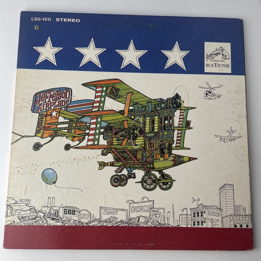 Jefferson Airplane After Bathing at Baxter's LP 1967 RCA LSO-1511 1st Press