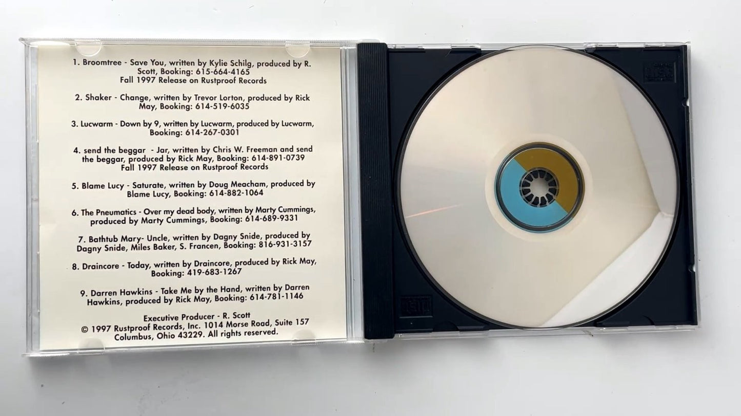 This is Rustproof CD 1997 Indie Rock Compilation Rustproof Records
