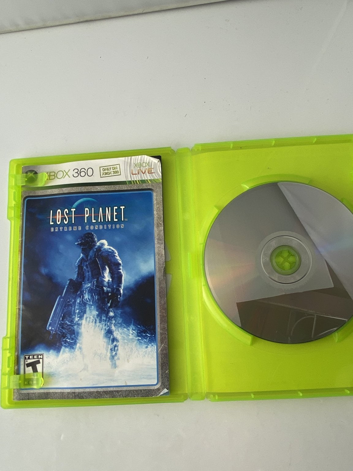 Lost Planet Extreme Condition Xbox 360 Video Game Multiplayer Sci-Fi Shooter