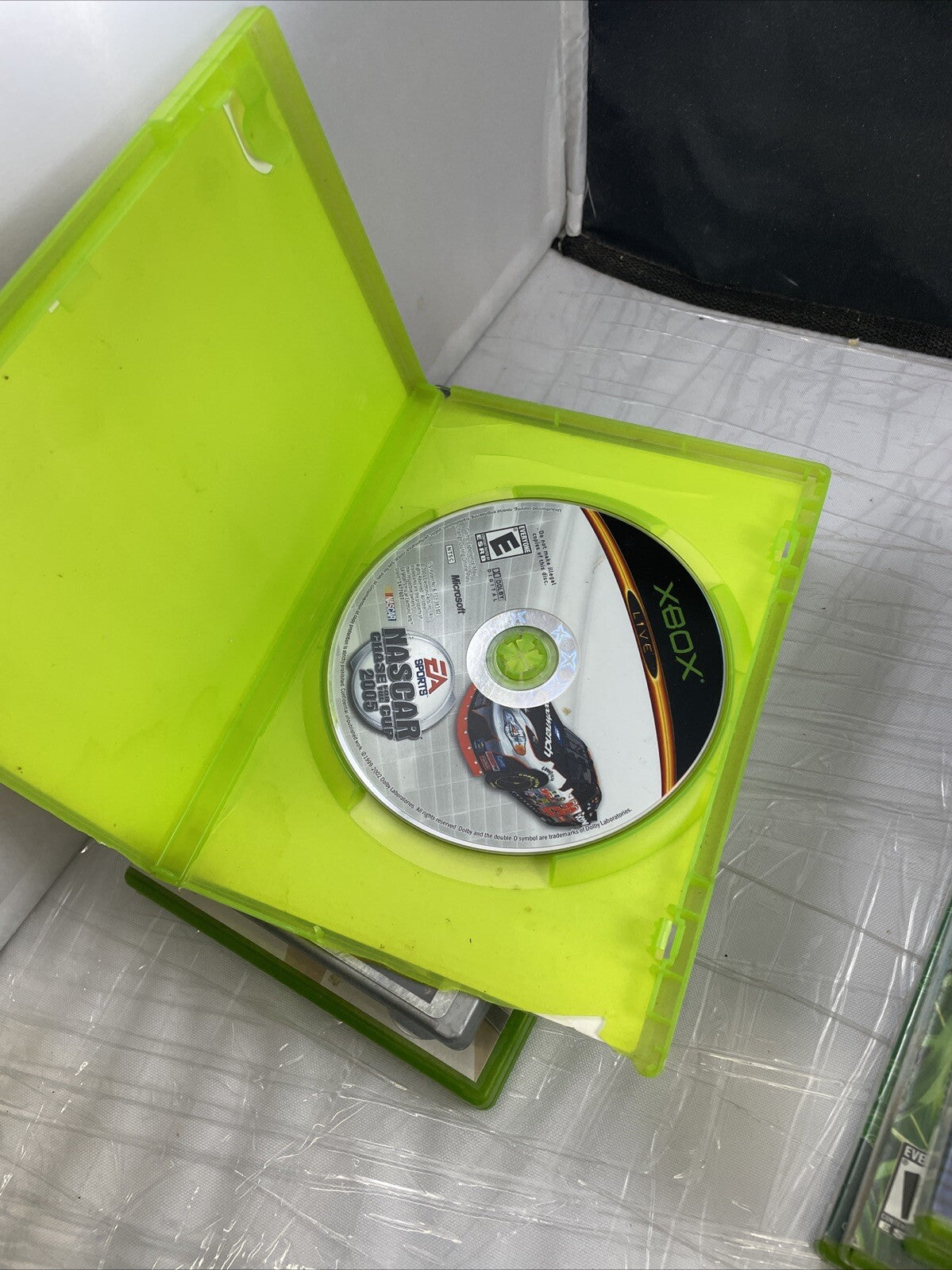Original Xbox Games Lot Of 8 Basketball Antz Karaoke NASCAR Ghost Recon 