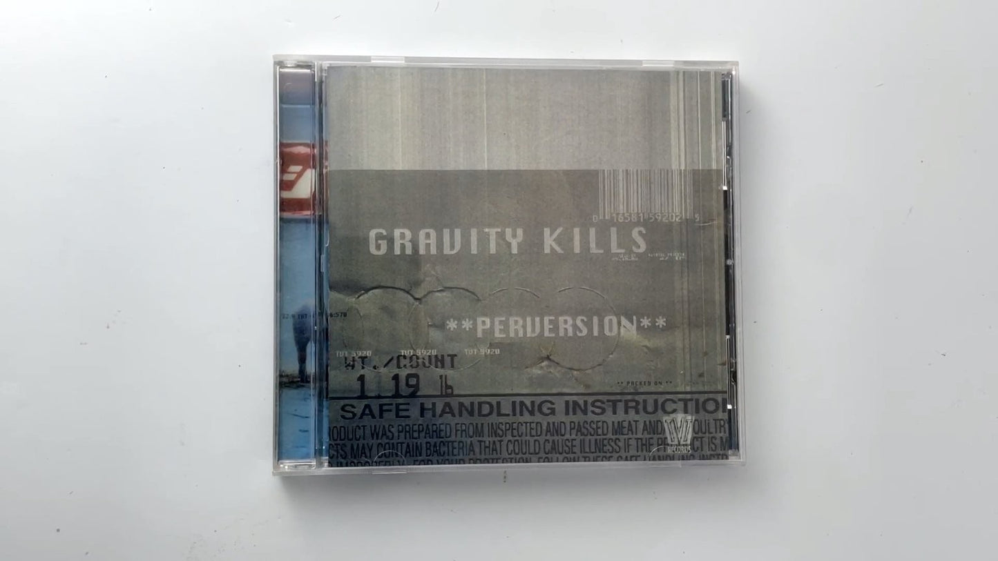 Gravity Kills - Perversion CD 1998 Industrial Rock TVT Records  GOTH