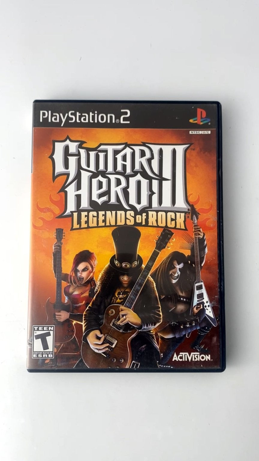 Guitar Hero III Legends of Rock PlayStation 2 Video Game Multiplayer