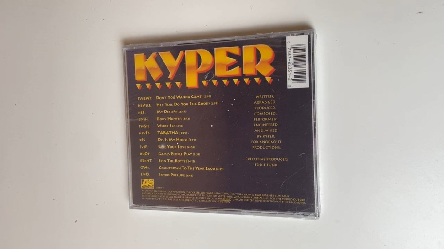 Kyper - Countdown To The Year 2000 CD 1991 Dance Pop Atlantic NEW SEALED