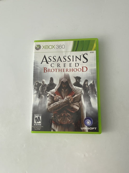 Assassin's Creed Brotherhood Xbox 360 Video Game Action Adventure Multiplayer
