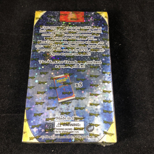 MetaZoo Magicast 1x Sealed Promo Box. 5x Booster Packs April Fools 2022 Cards