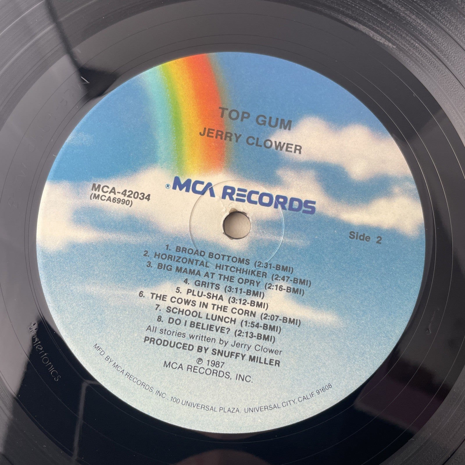 Jerry Clower Top Gum The Mouth Of Mississippi MCA 42034 Record Album LP