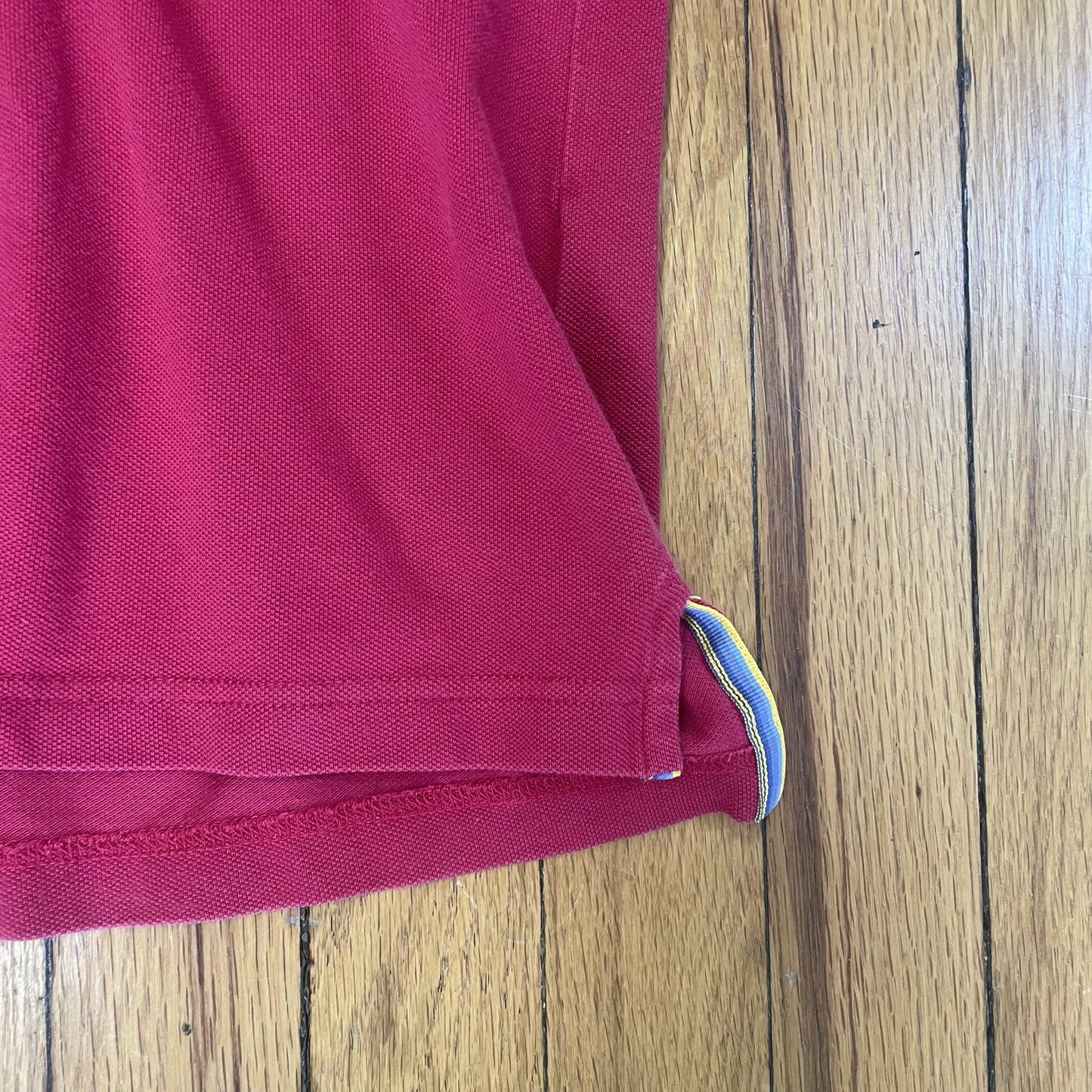 Pendleton Polo Shirt Mens Large Red 100% Pima Cotton Short Sleeve Casual Classic