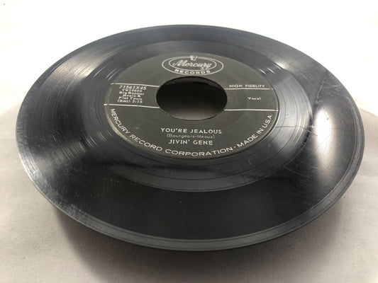 50'S & 60'S 45 Jivin' Gene - You'Re Jealous / Go On, Go On On Mercury Records G
