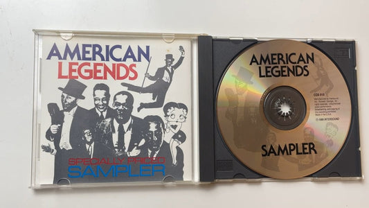 American Legends Sampler CD 1989 Jazz Vocal Pro Arte Digital