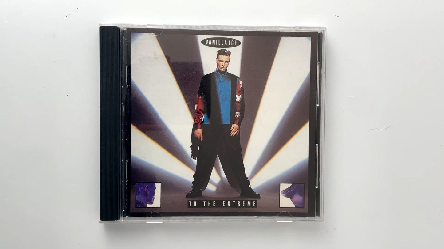 Vanilla Ice - To The Extreme CD 1990 Hip Hop Rap SBK Records