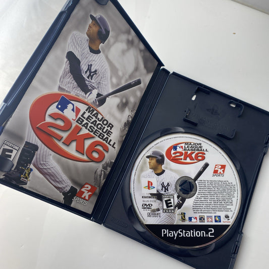 MLB Major League Baseball 2K6 - PS2 PlayStation 2 - CIB Tested *Fast Shipping