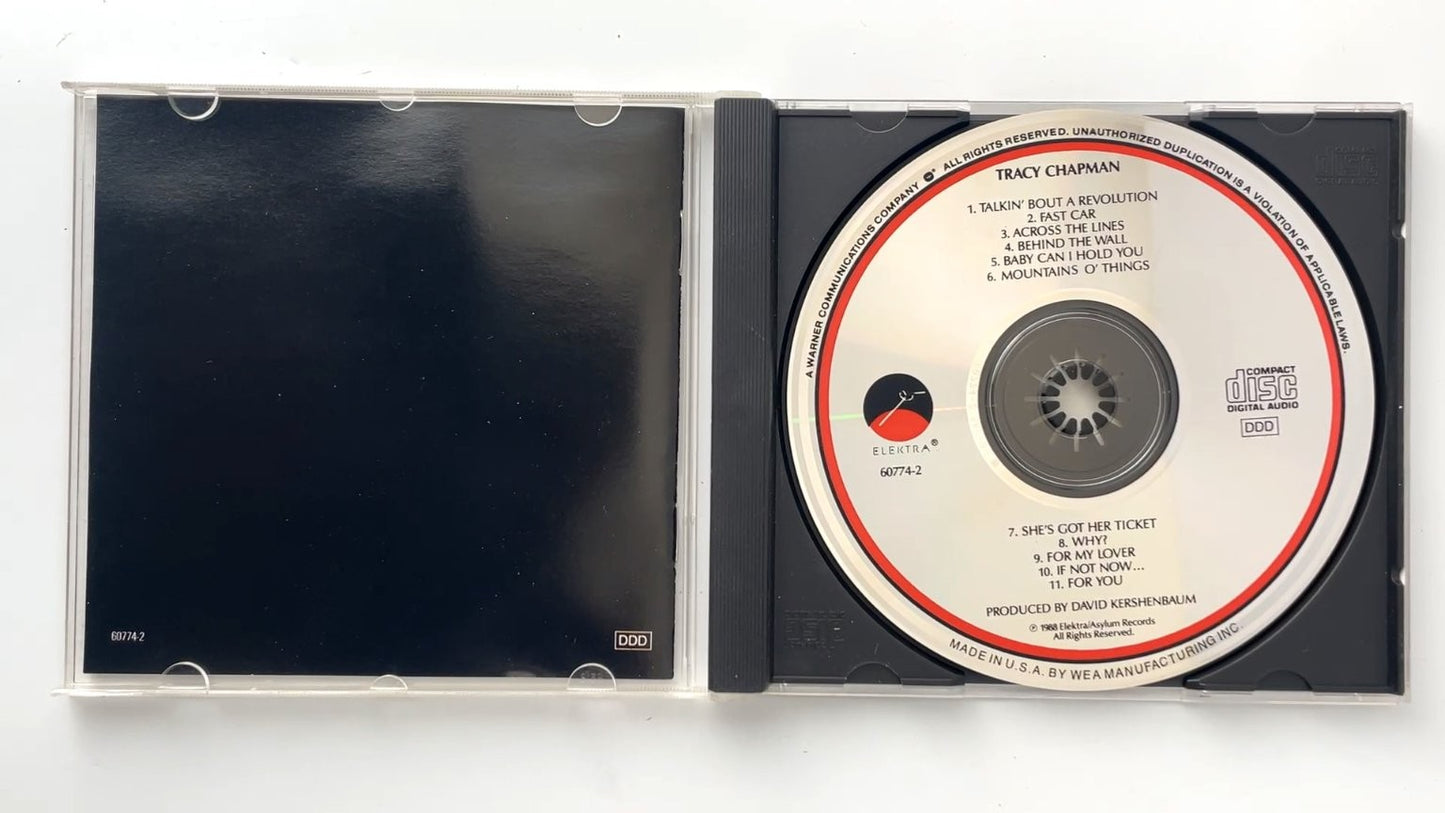 Tracy Chapman - Tracy Chapman CD 1988 Debut Folk Rock Elektra