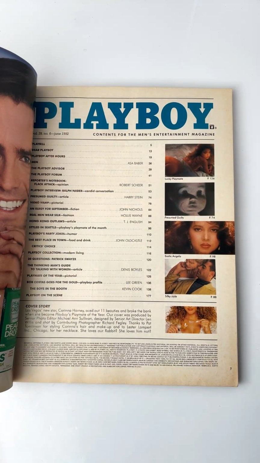 Playboy June 1992 Playmate of the Year Ralph Nader Interview