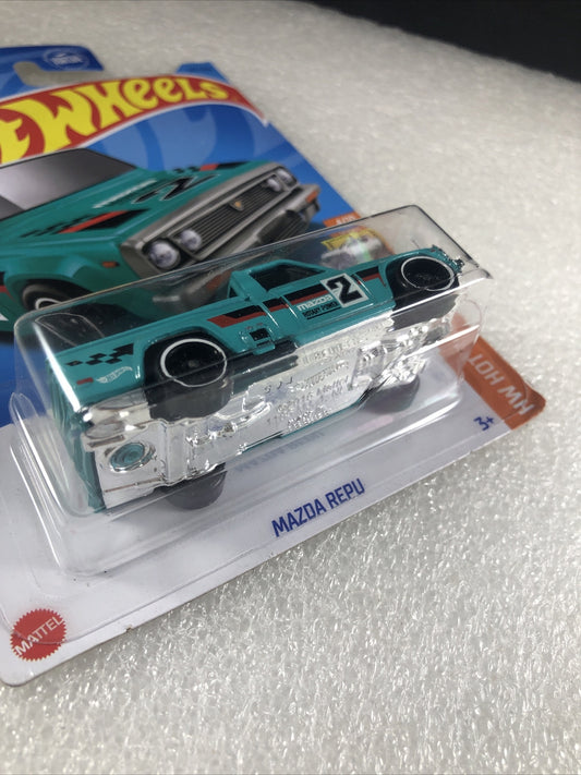 Hot Wheels HW Hot Trucks Mazda Repu Teal Blue 4/10 2021 147/250