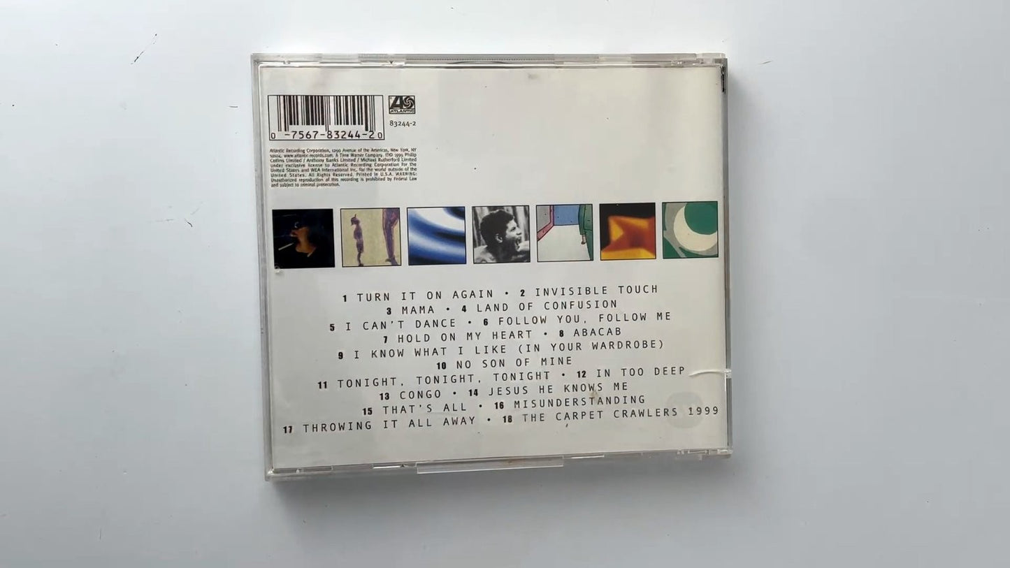 Genesis - Turn It On Again The Hits CD 1999 Rock Atlantic