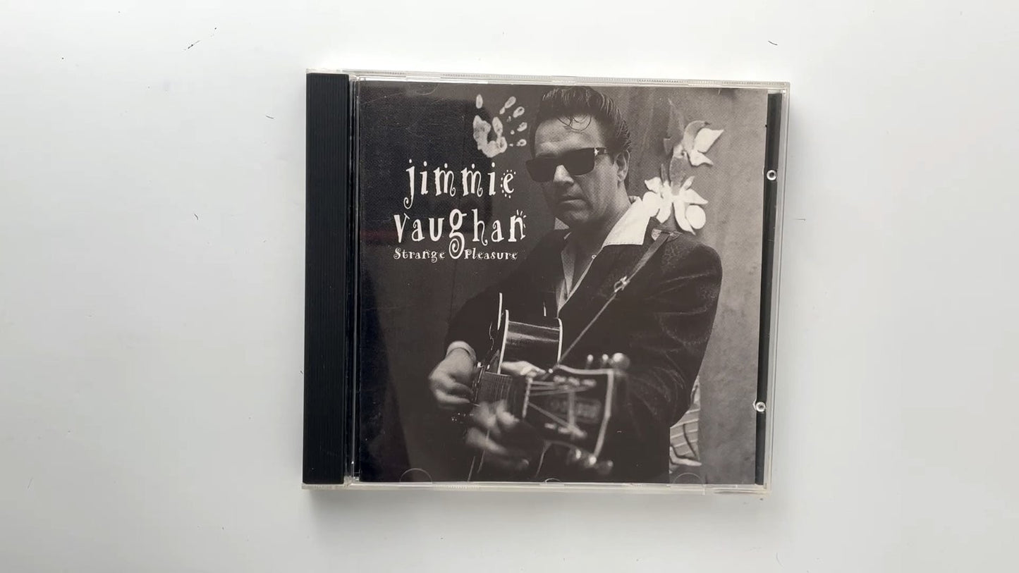 Jimmie Vaughan - Strange Pleasure CD 1994 Epic Blues Rock