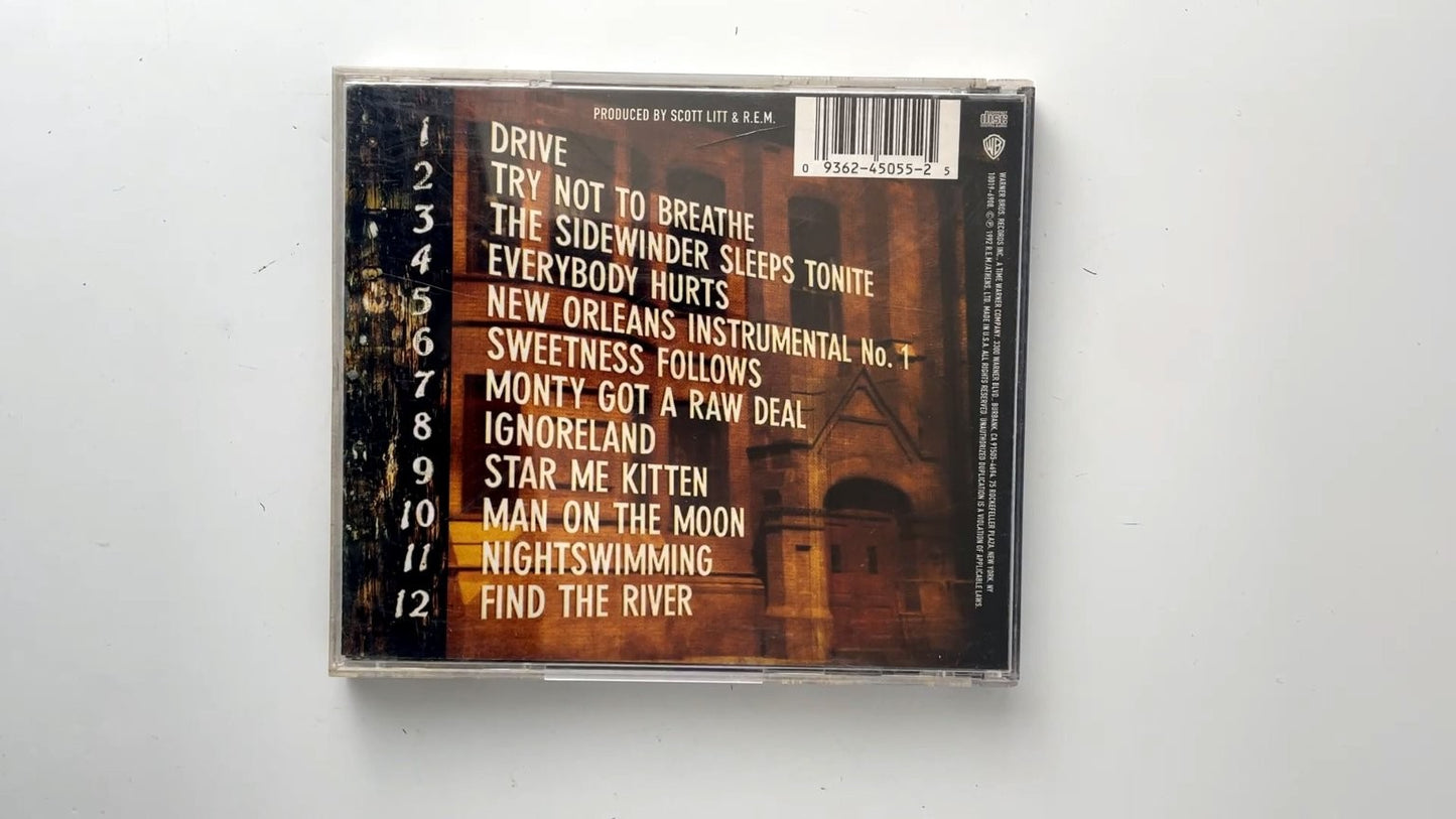 R.E.M. Automatic for the People CD Jewel Case Rock Alternative