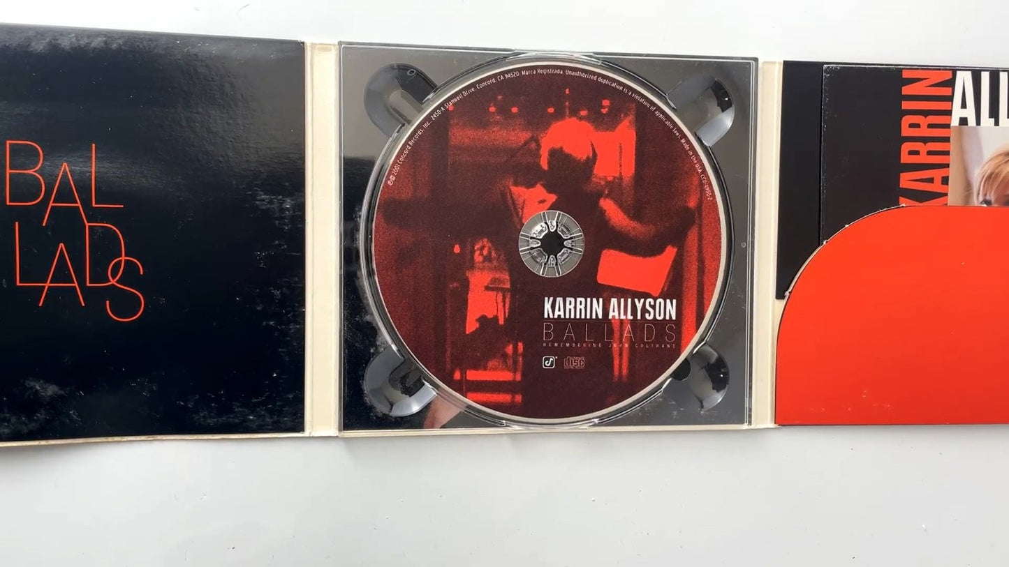 Karrin Allyson - Ballads Remembering John Coltrane CD 2001 Jazz Concord