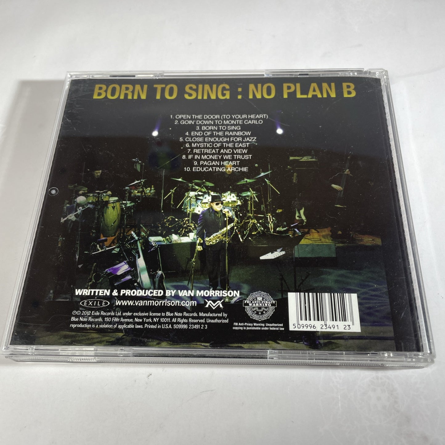 Van Morrison - Born To Sing: No Plan B - Van Morrison CD