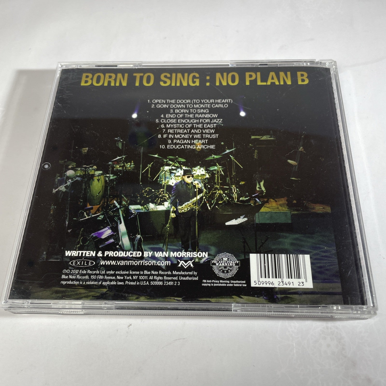 Van Morrison - Born To Sing: No Plan B - Van Morrison CD
