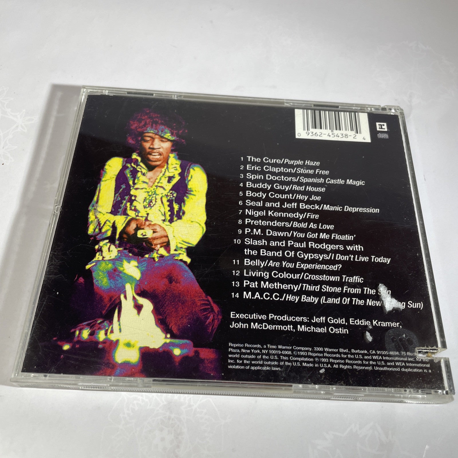 Stone Free A Tribute to Jimi Hendrix By Various Artists 1993 CD🎶 Rare Retro