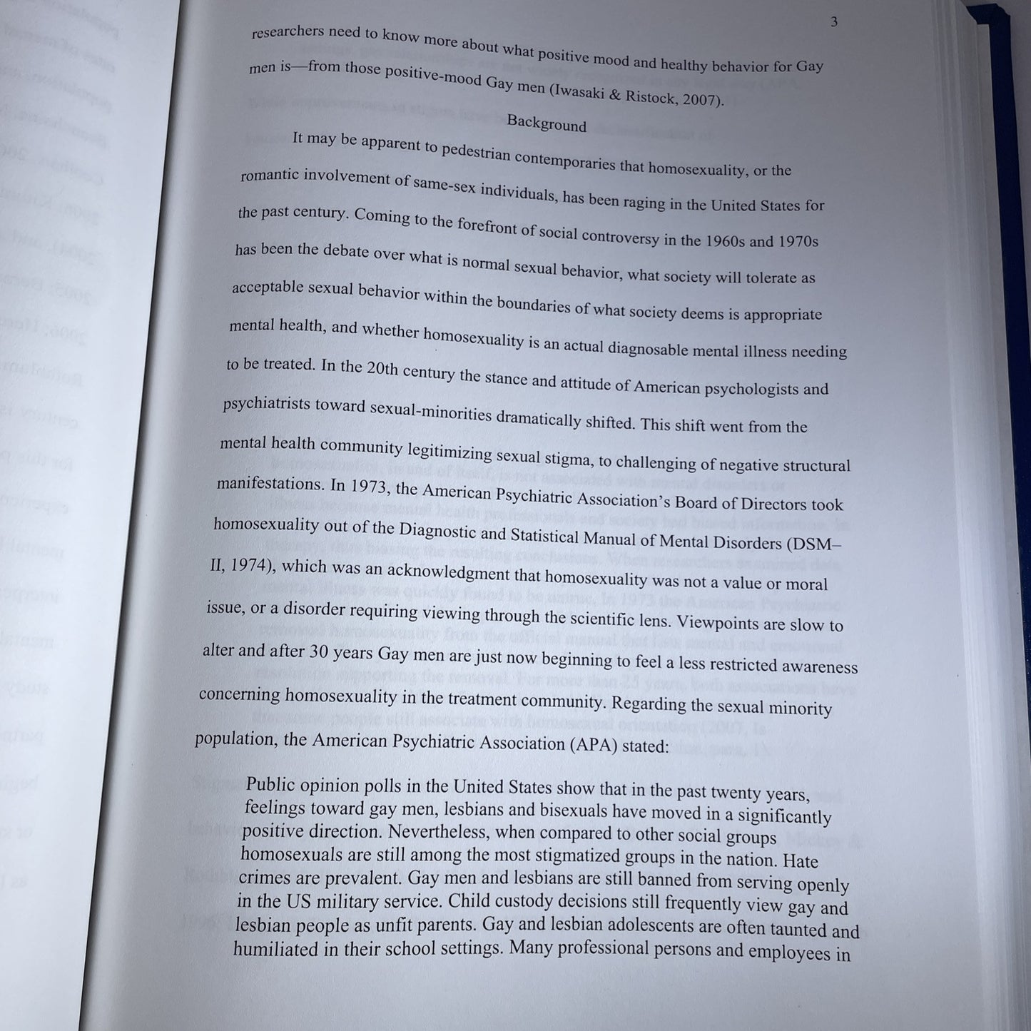 Dissertation Book 2009 Argosy California College Healthy Behavior Gay Male Study