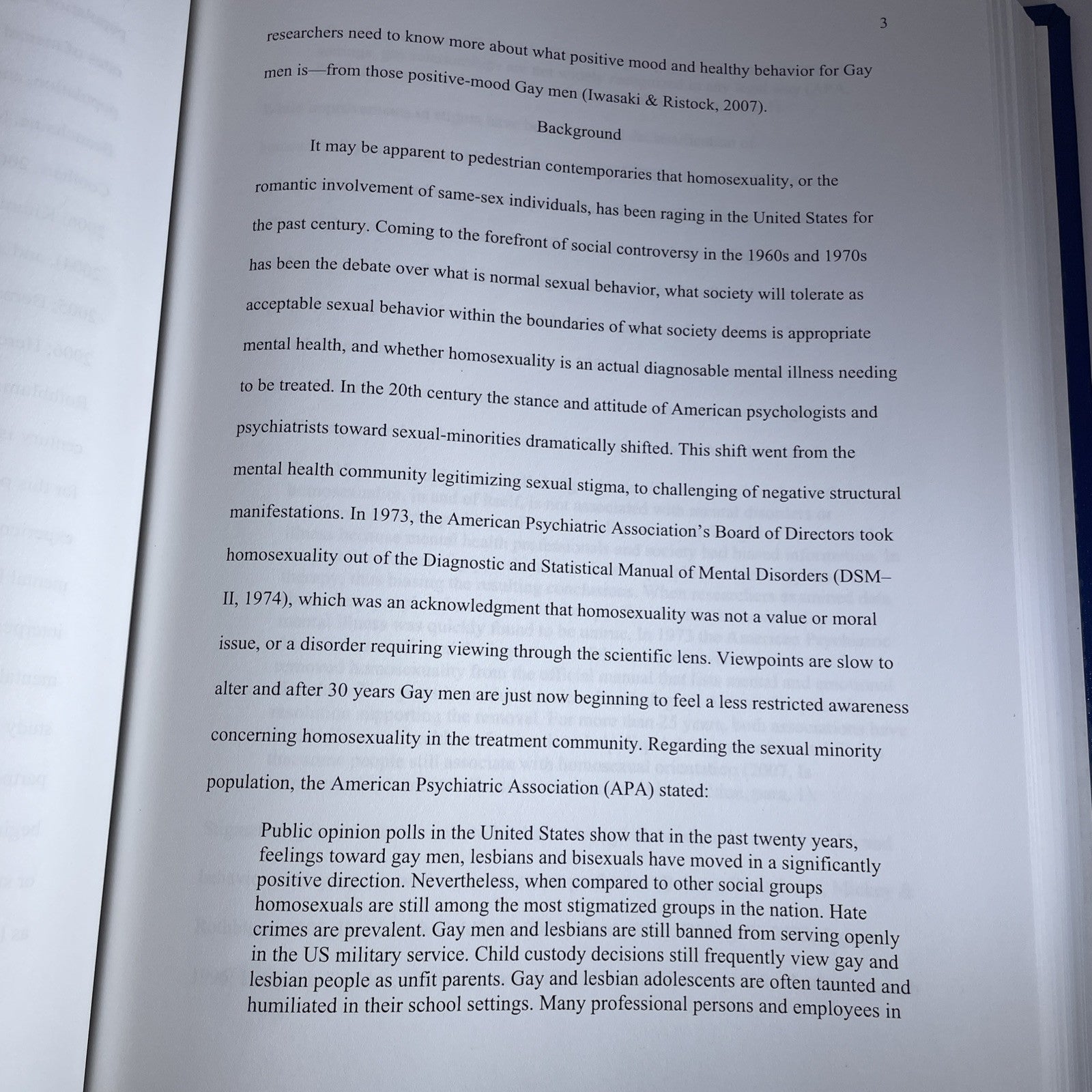 Dissertation Book 2009 Argosy California College Healthy Behavior Gay Male Study