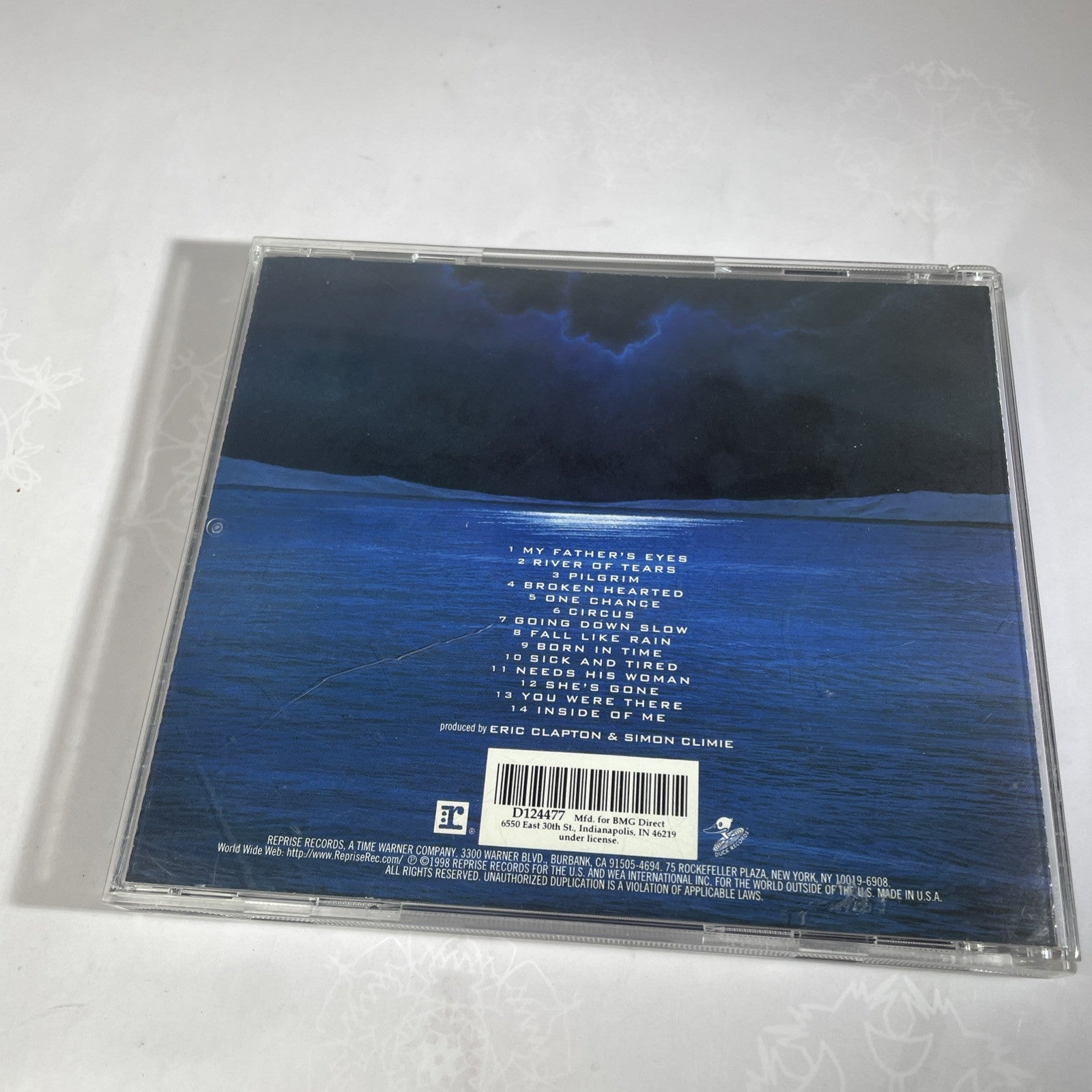 Eric Clapton - Pilgrim CD Vintage Original Album Rock Guitar