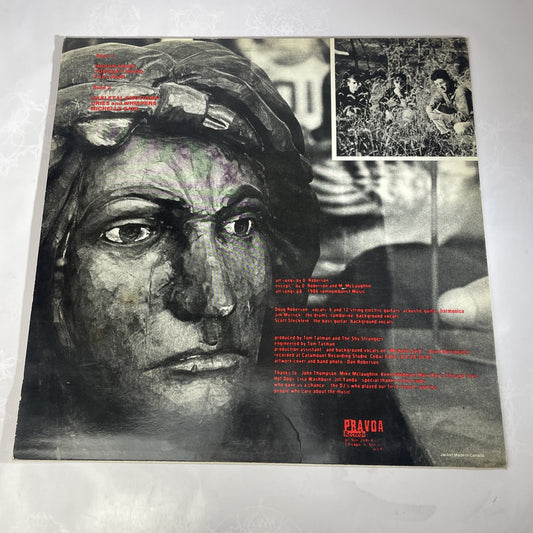 The Shy Strangers Indian Name LP Pravda 1986 VG+ Midwest 80s Alt Punk Rock Rare