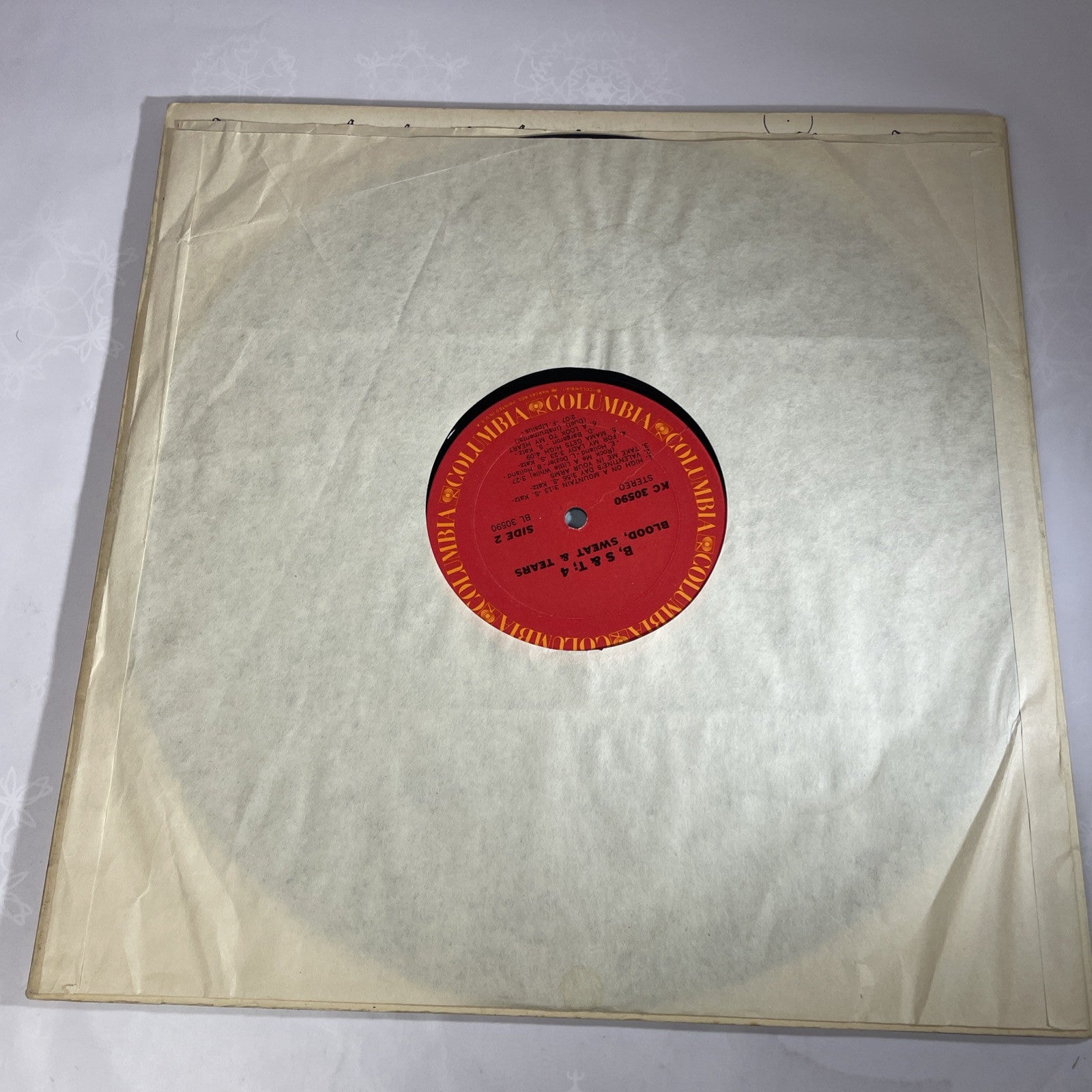 Blood, Sweat & Tears 33 RPM LP 1971 Columbia Records KC 30590
