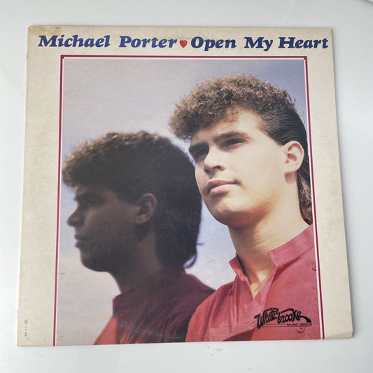 Michael Porter Open My Heart LP WhiteBrooke Records Rare Solo Vinyl Album