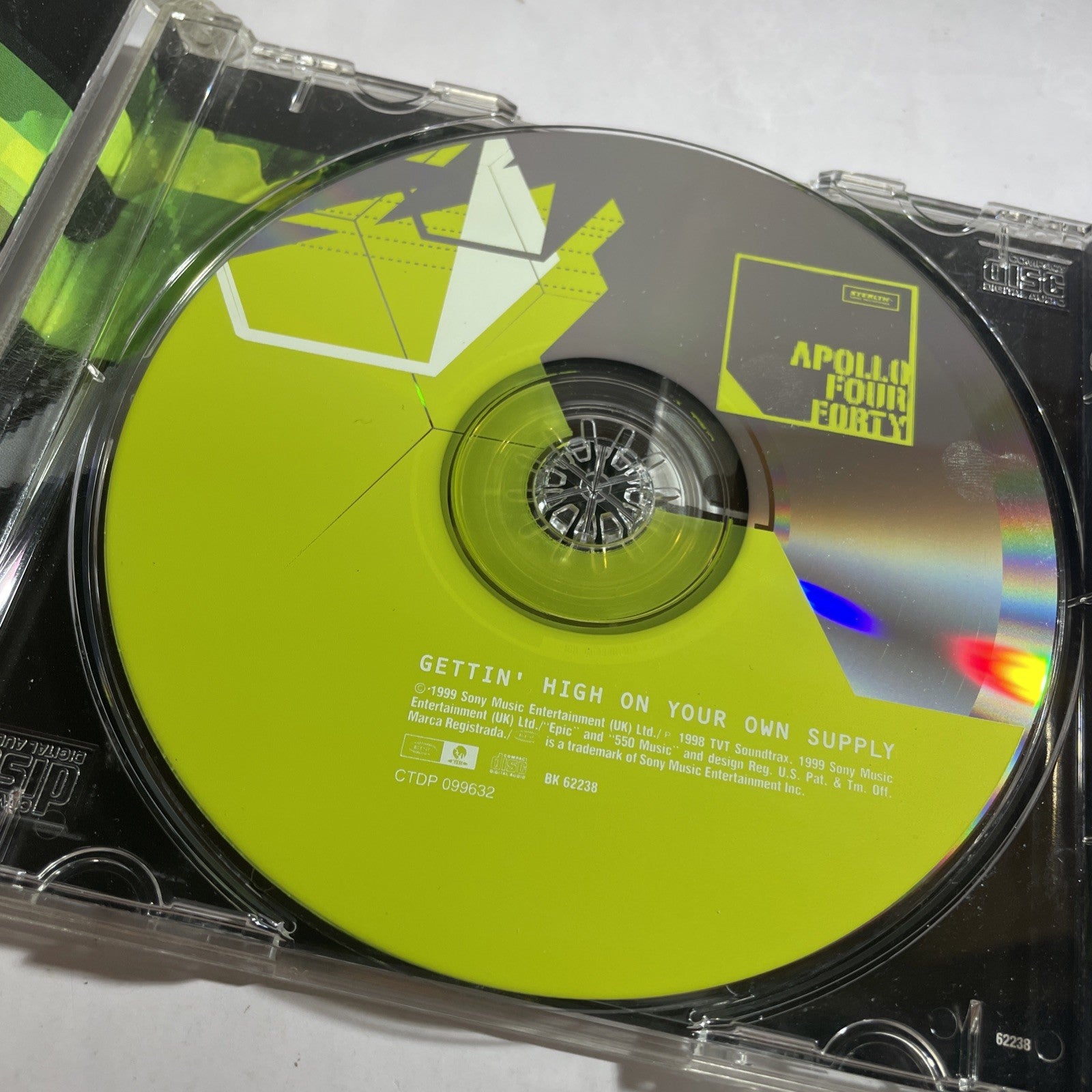 APOLLO FOUR FORTY - Gettin' High on Your Own Supply CD 1999 Sony