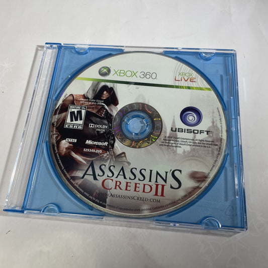 Assassin's Creed II 2 (Xbox 360, 2009) Disc Only Classic 00s Game Adventure