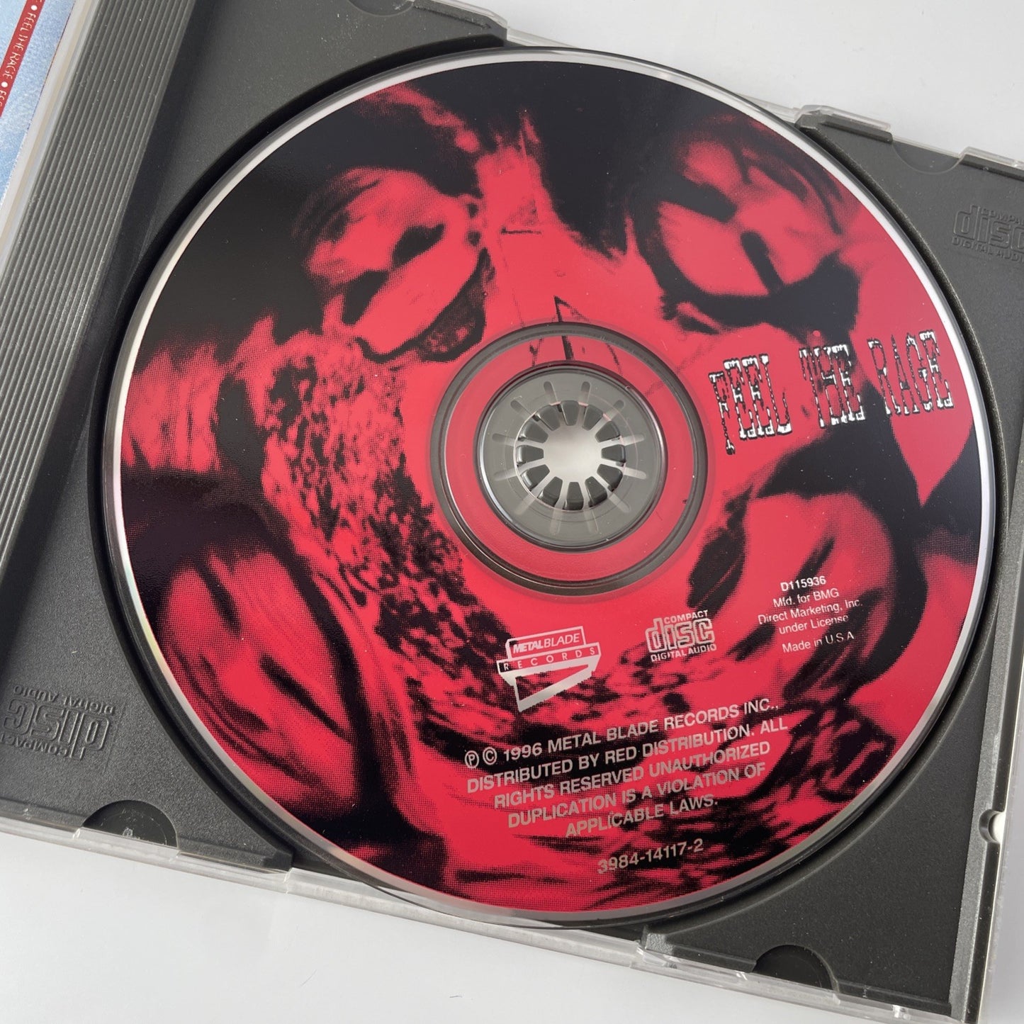 Feel the Rage by Galactic Cowboys (CD, Oct-1996) Metal Blade Records