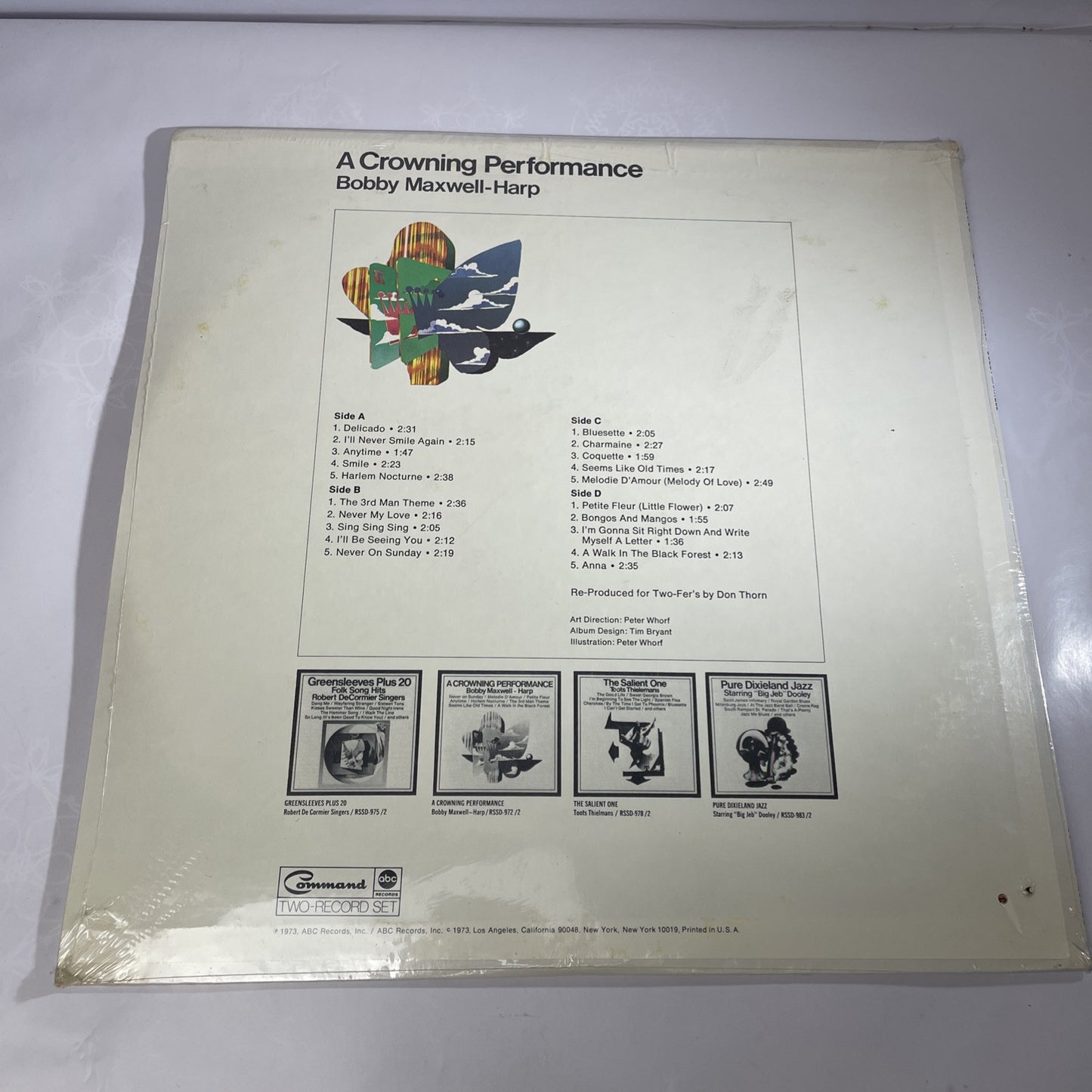 Robert Maxwell - A Crowning Performance - Sealed! -  RSSD-972-2 - 2xLP, Album