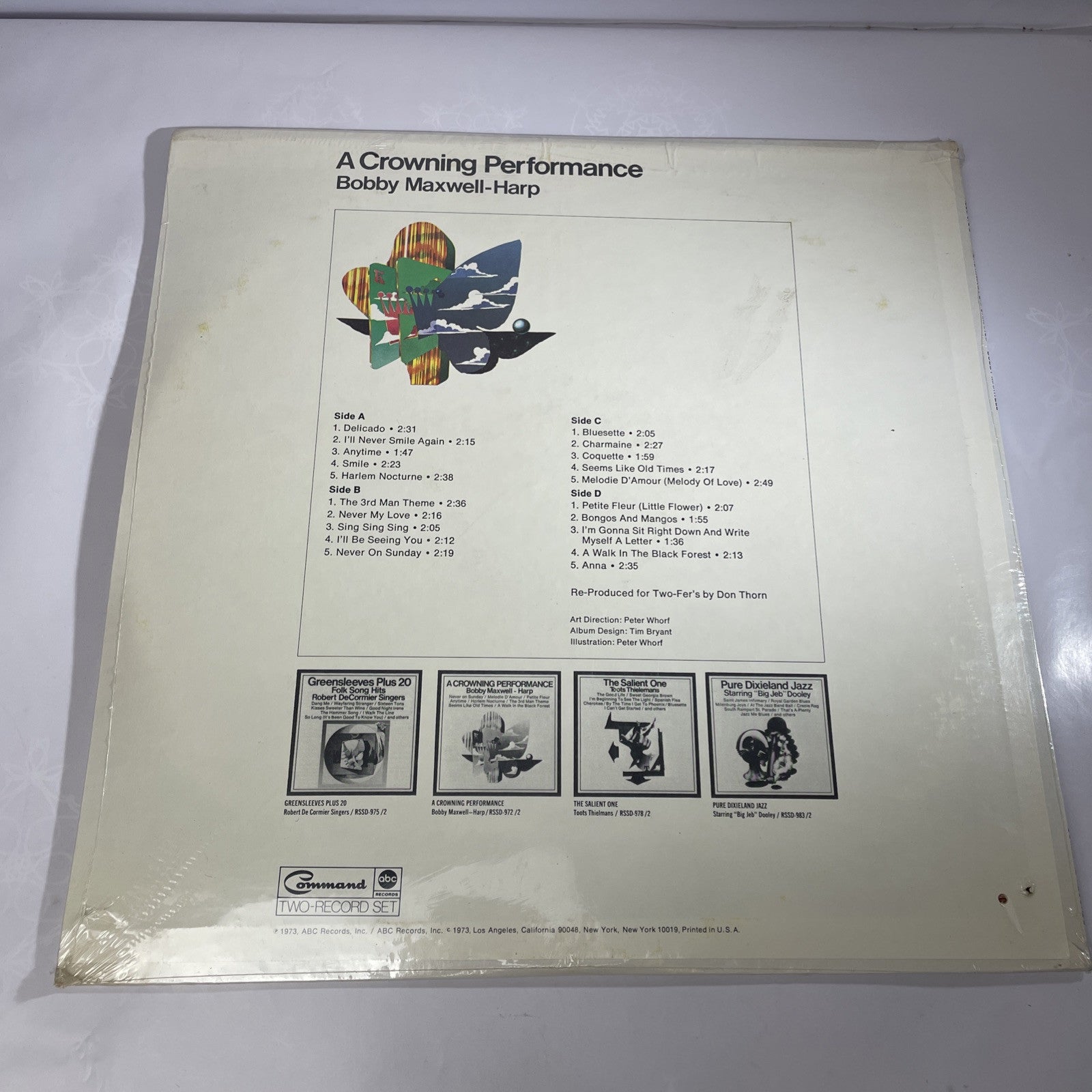 Robert Maxwell - A Crowning Performance - Sealed! -  RSSD-972-2 - 2xLP, Album