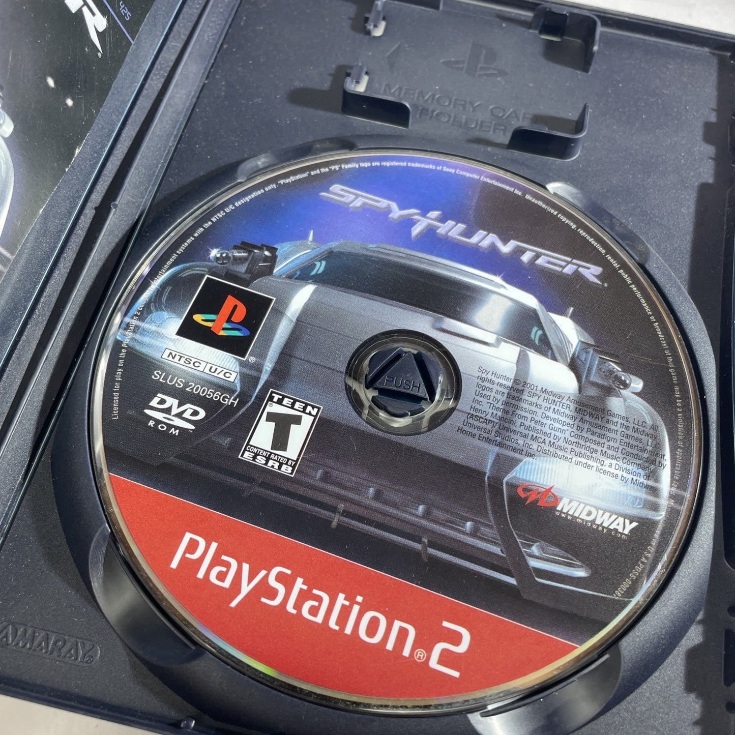 Spy Hunter Greatest Hits Authentic Sony PlayStation 2 - Complete In Box - Tested