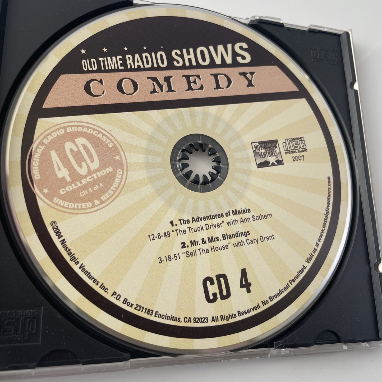 Old Time Radio: Comedy - Audio CD By Various - VERY GOOD
