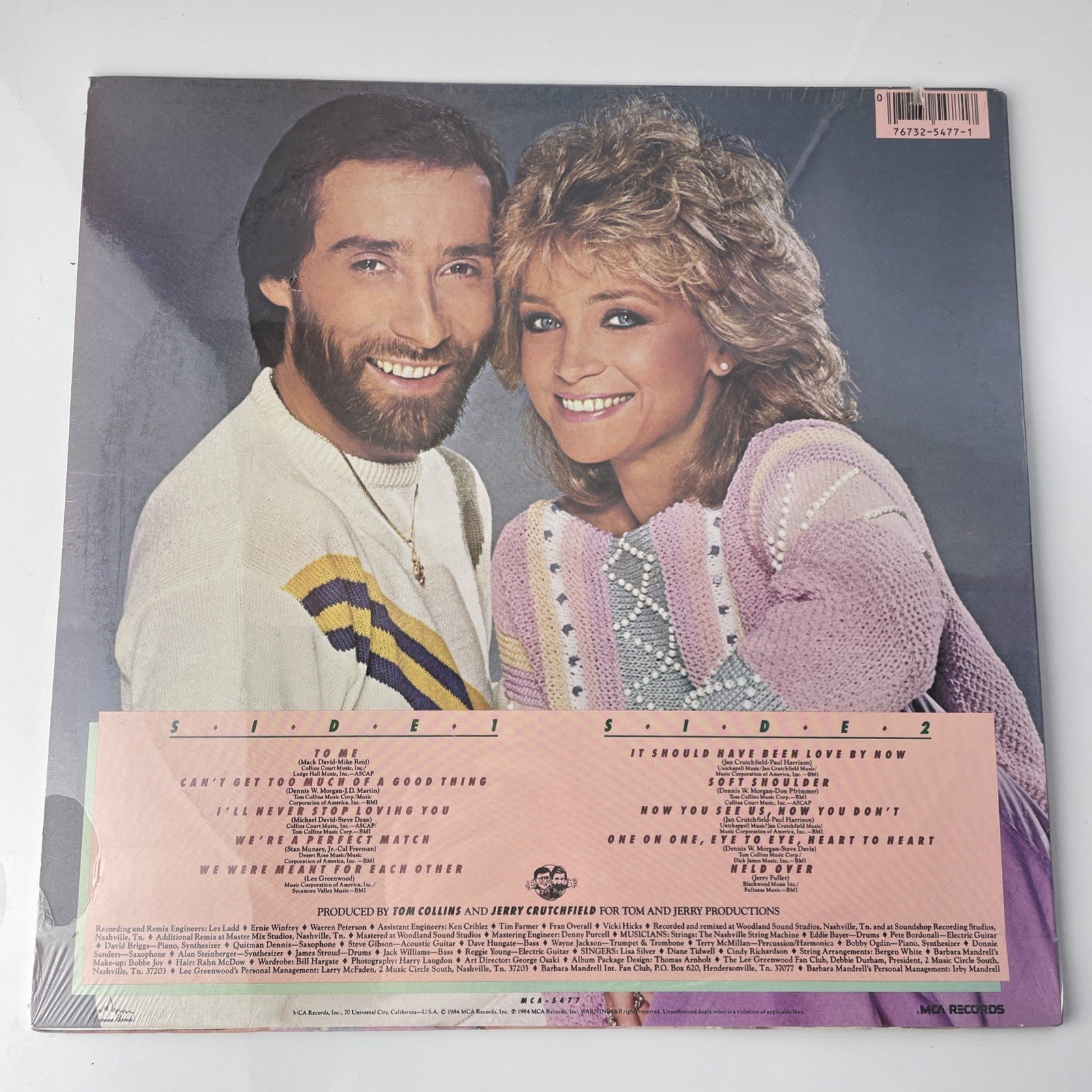 NEW SEALED BARBARA MADRELL & LEE GREENWOOD RECORD ALBUM MCA-5477