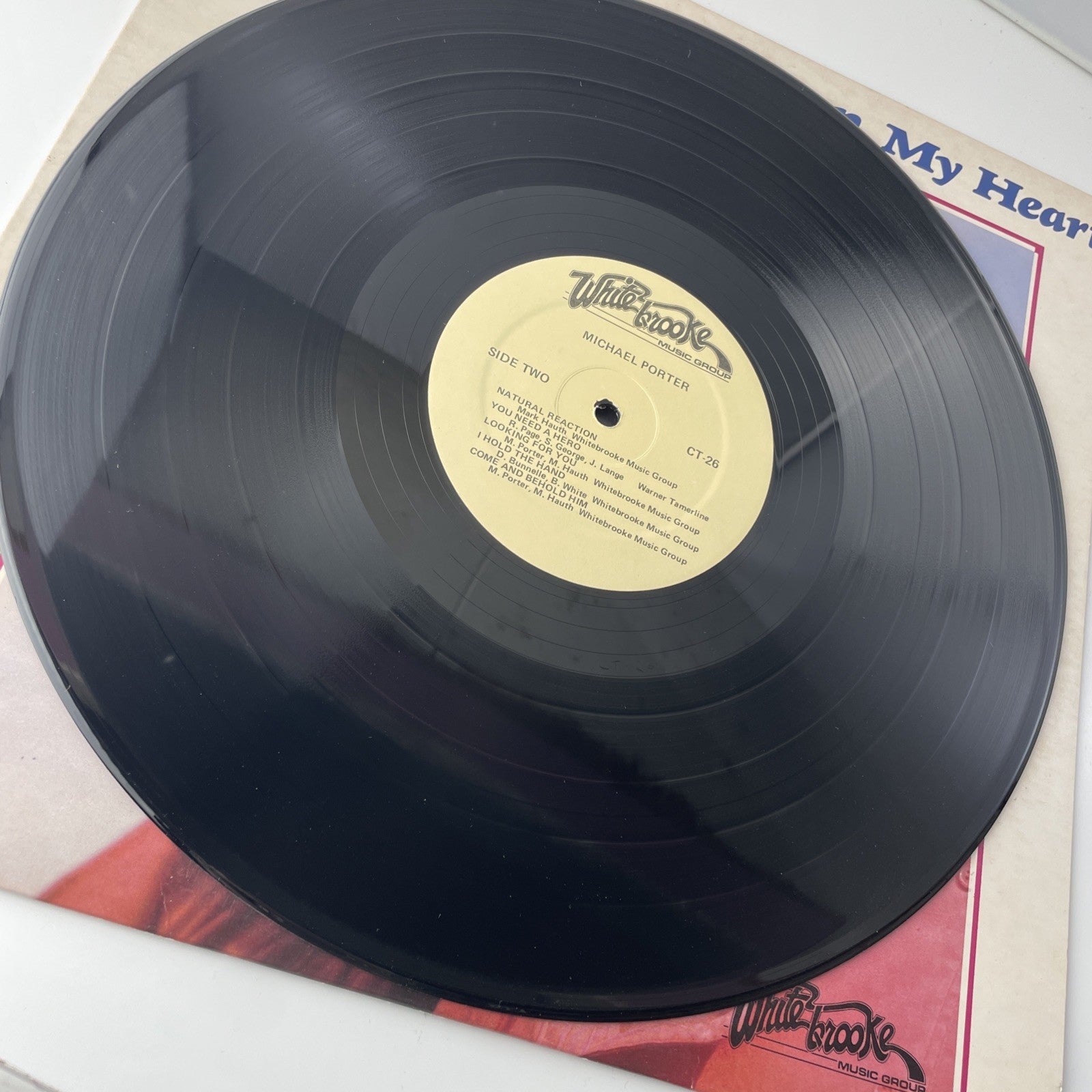 Michael Porter Open My Heart LP WhiteBrooke Records Rare Solo Vinyl Album