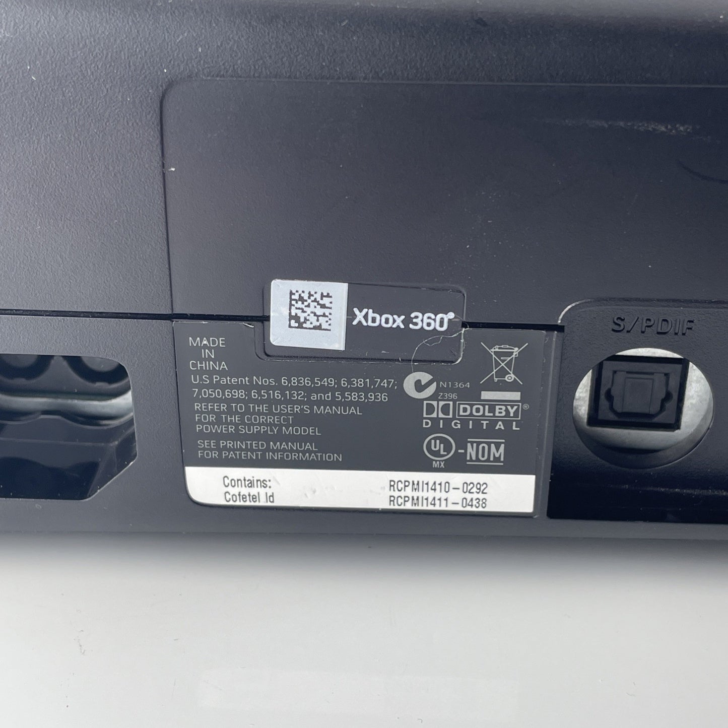 Microsoft Xbox 360 S MODEL 1439 -Controller NO HDD HARD DRIVE. Tested Working