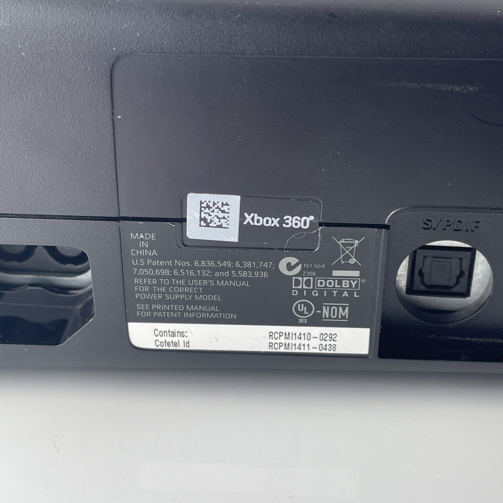 Microsoft Xbox 360 S MODEL 1439 -Controller NO HDD HARD DRIVE. Tested Working