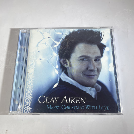 Clay Aiken-Merry Christmas With Love CD Original Vocalist Holiday Songs Classic
