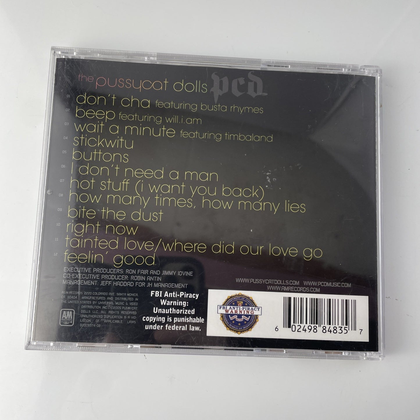 PCD by The Pussycat Dolls (CD, 2005) Original Y2k Pop Female Vocalists