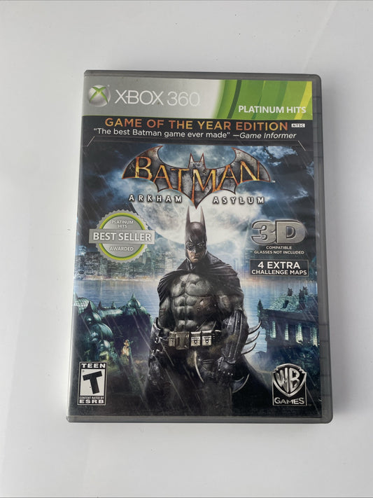 Batman: Arkham Asylum: Game of the Year - Microsoft Xbox 360