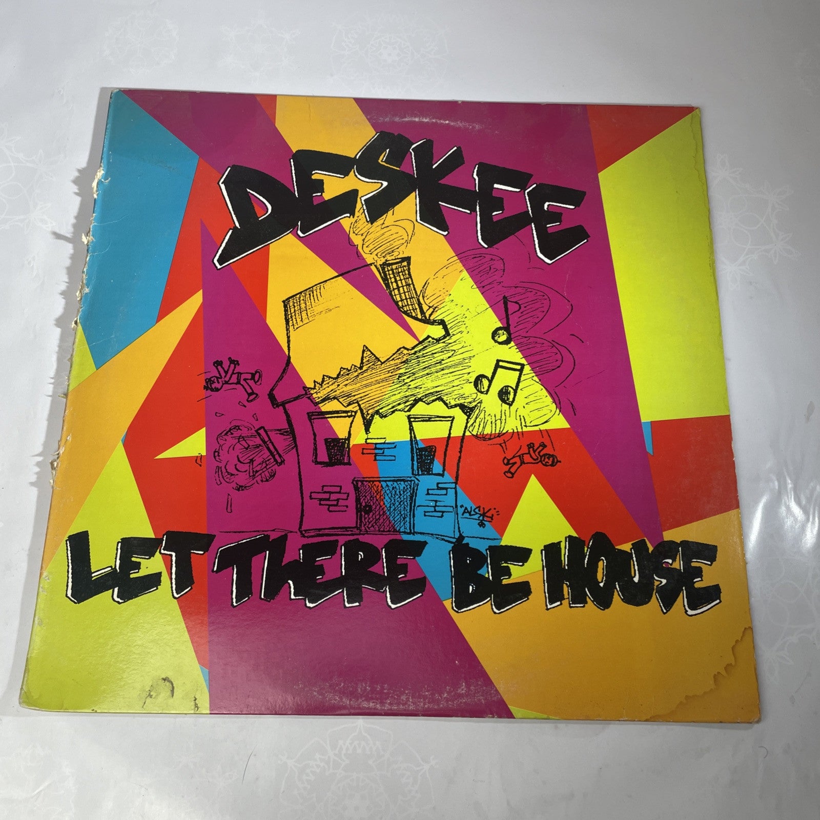 Deskee 1990 Let There Be House Vinyl LP Record REMIX ALBUM Maxi-Single.